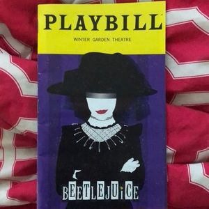 beetlejuice playbill